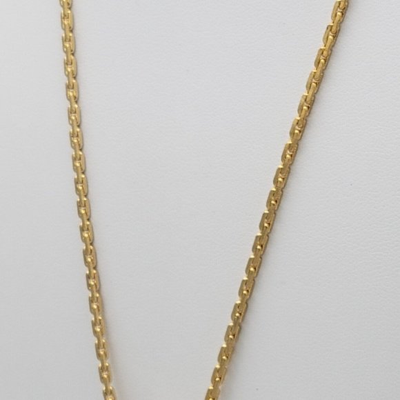 Pan Signed Monkey Pendant Gold Tone Cable Link Chain Fashion Necklace 19 in - Picture 5 of 9